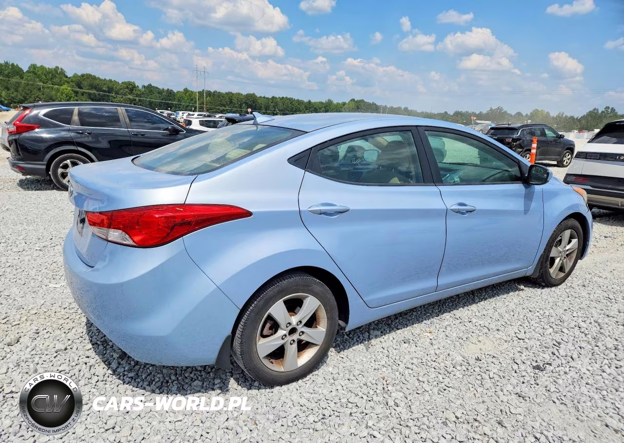 2012 Hyundai Elantra Gls VIN:KMHDH4AEXCU466281 - 3