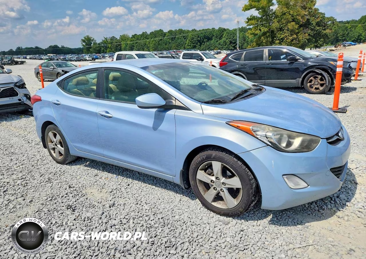 2012 Hyundai Elantra Gls VIN:KMHDH4AEXCU466281 - 4