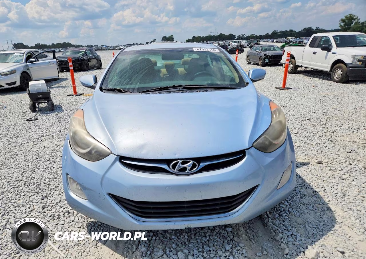 2012 Hyundai Elantra Gls VIN:KMHDH4AEXCU466281 - 5