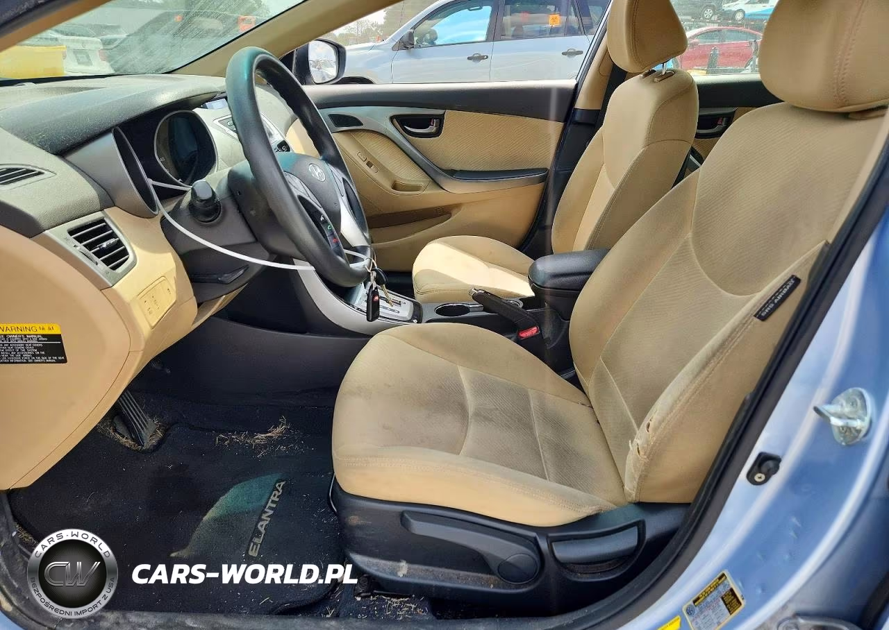 2012 Hyundai Elantra Gls VIN:KMHDH4AEXCU466281 - 7
