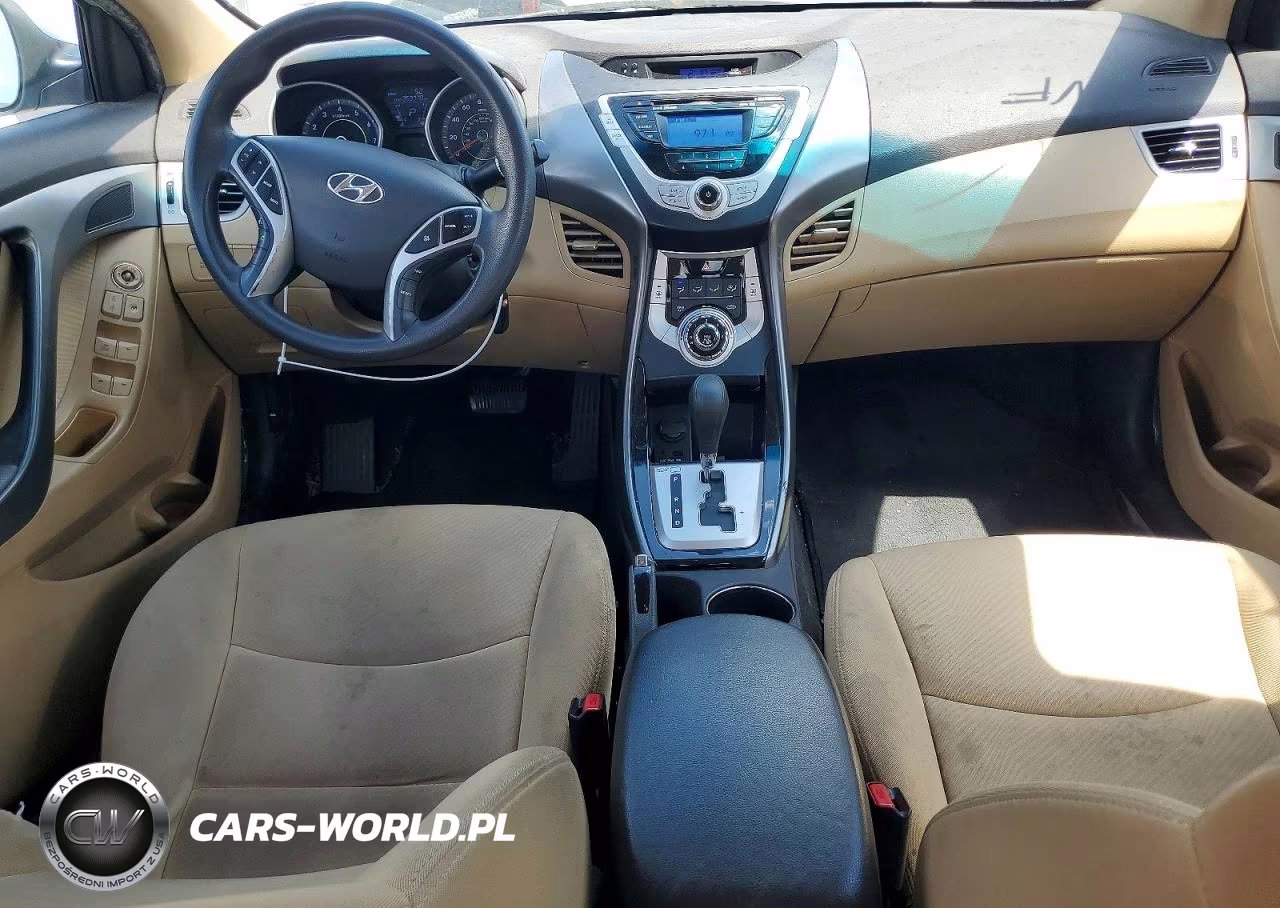 2012 Hyundai Elantra Gls VIN:KMHDH4AEXCU466281 - 8