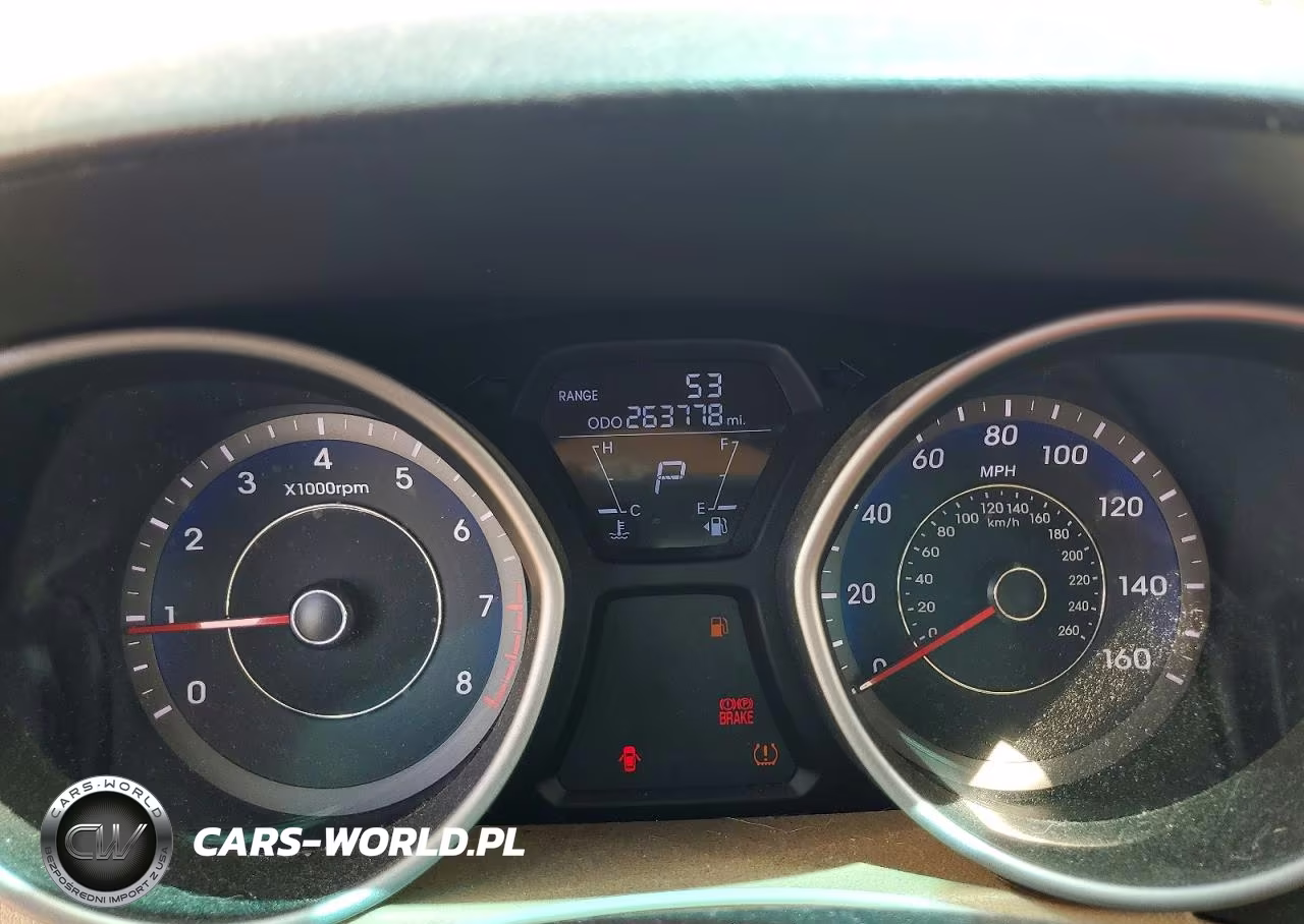 2012 Hyundai Elantra Gls VIN:KMHDH4AEXCU466281 - 9