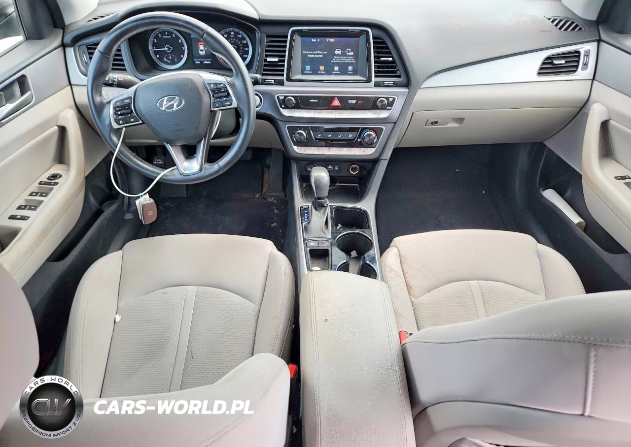 2018 Hyundai Sonata Sel VIN:5NPE34AF2JH650945 - 8