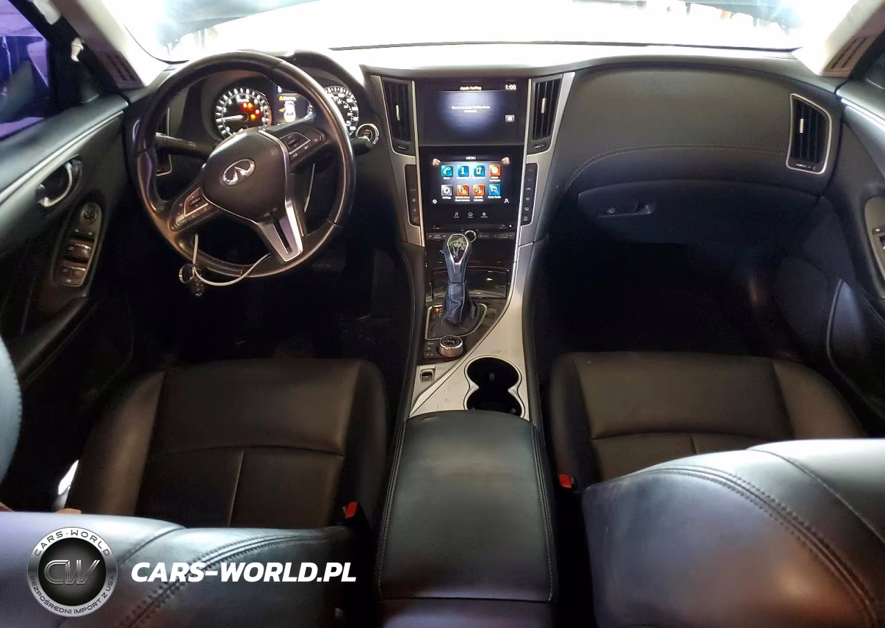 2020 Infiniti Q50 3.0T Luxe VIN:JN1EV7APXLM206941 - 8