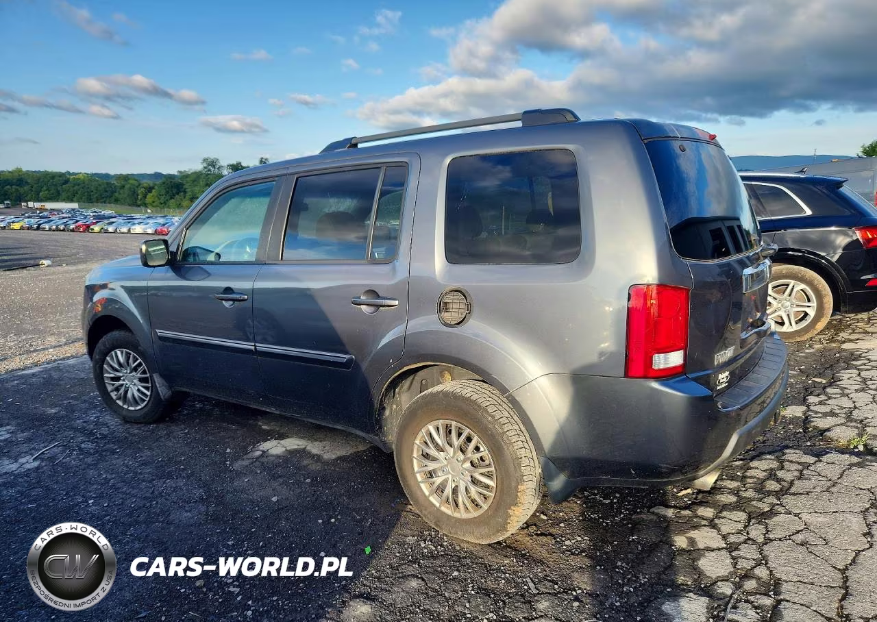 2010 Honda Pilot Ex VIN:5FNYF4H42AB008345 - 2