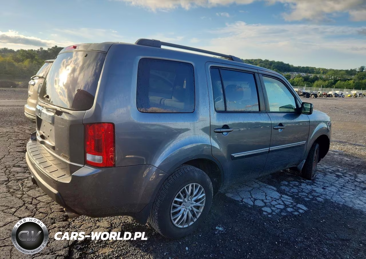 2010 Honda Pilot Ex VIN:5FNYF4H42AB008345 - 3