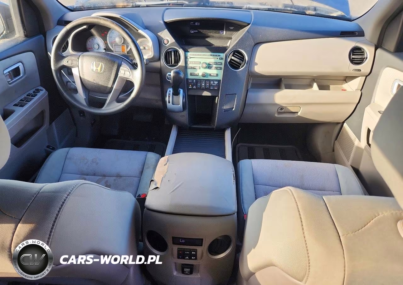 2010 Honda Pilot Ex VIN:5FNYF4H42AB008345 - 8