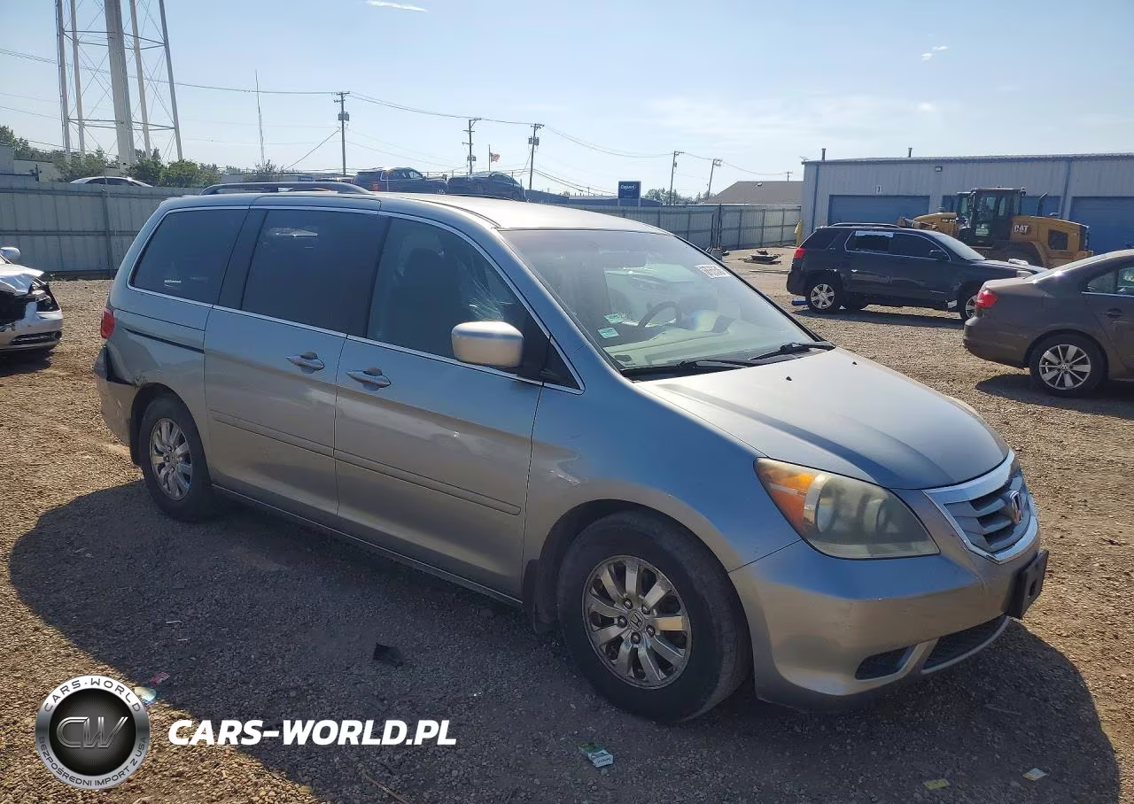 2008 Honda Odyssey Ex VIN:5FNRL38498B072349 - 4