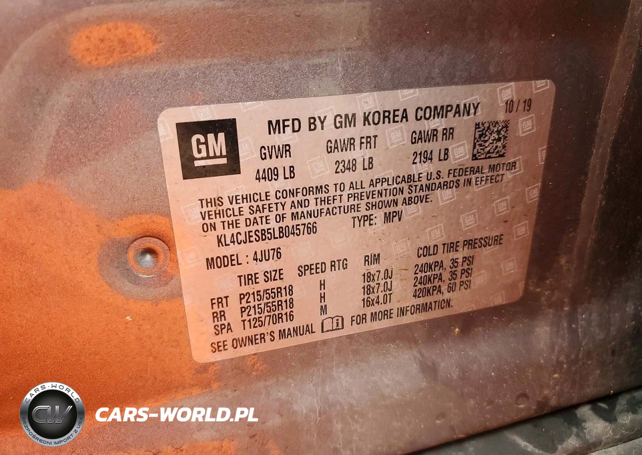 2020 Buick Encore Preferred VIN:KL4CJESB5LB045766 - 13
