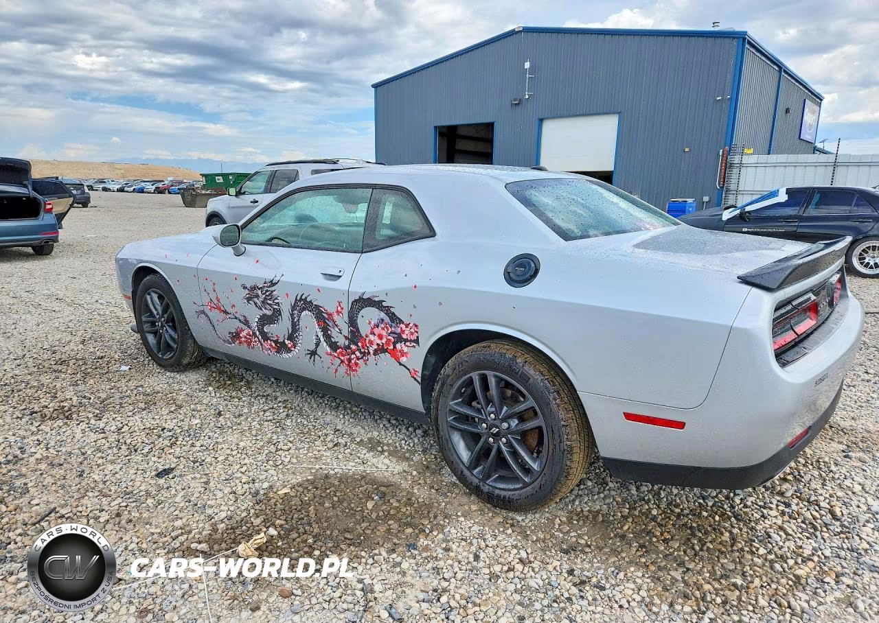 2019 Dodge Challenger Gt Awd VIN:2C3CDZKG3KH719794 - 2