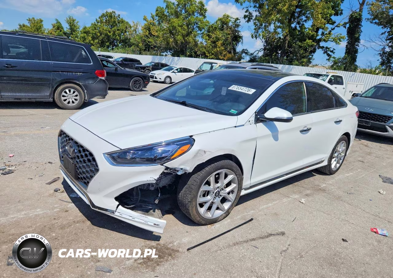 2018 Hyundai Sonata Limited 2.0T+ VIN:5NPE34AB9JH718977 - 1