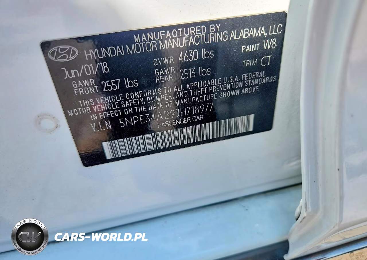 2018 Hyundai Sonata Limited 2.0T+ VIN:5NPE34AB9JH718977 - 12