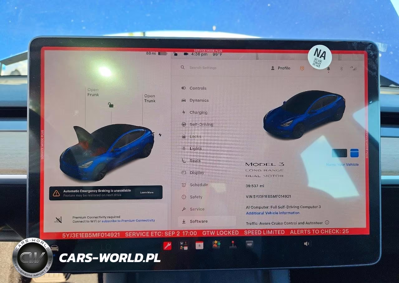 2021 Tesla Model 3 VIN:5YJ3E1EB5MF014921 - 9