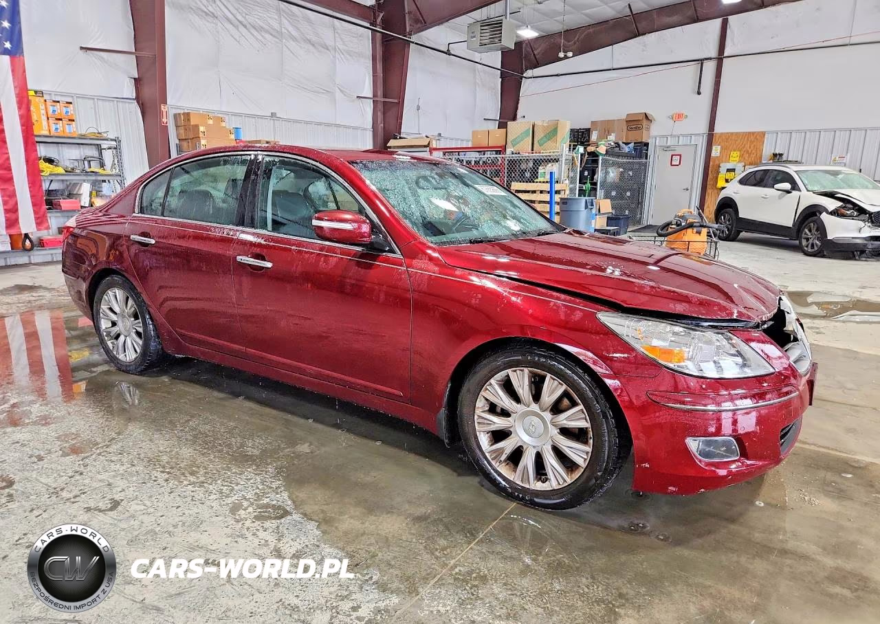 2009 Hyundai Genesis 3.8L VIN:KMHGC46EX9U025232 - 4