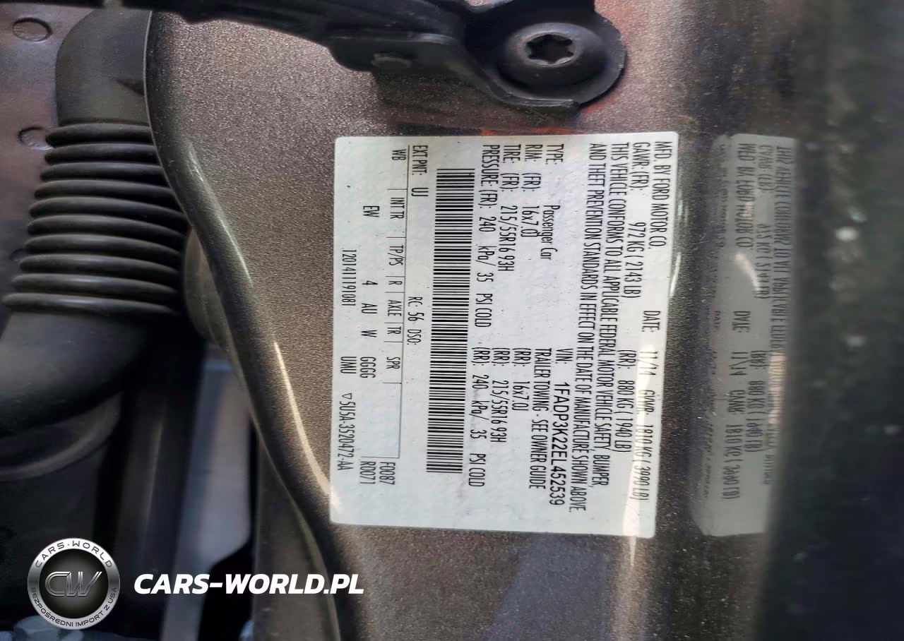 2014 Ford Focus Se VIN:1FADP3K22EL452539 - 12
