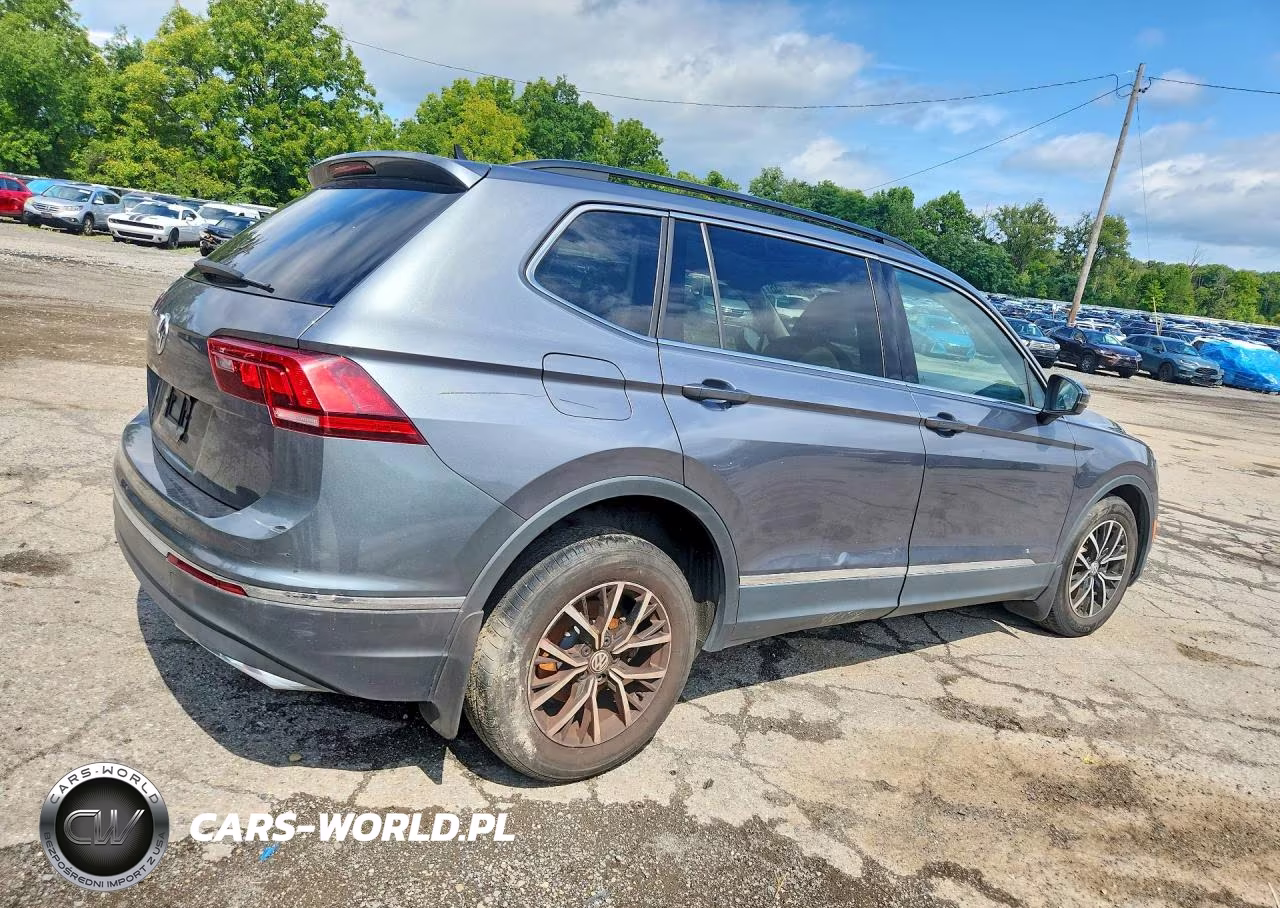 2021 Volkswagen Tiguan Se VIN:3VV3B7AX1MM110054 - 3