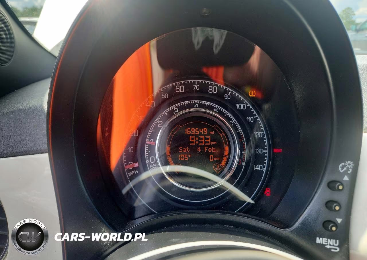 2013 Fiat 500 Sport VIN:3C3CFFHH8DT594455 - 9