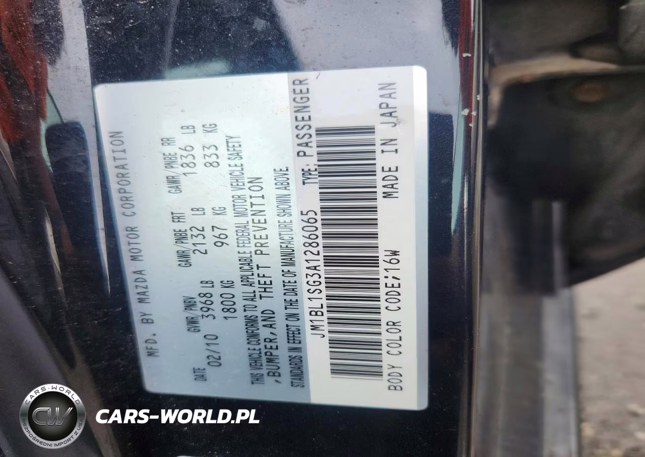 2010 Mazda 3 I VIN:JM1BL1SG3A1286065 - 12