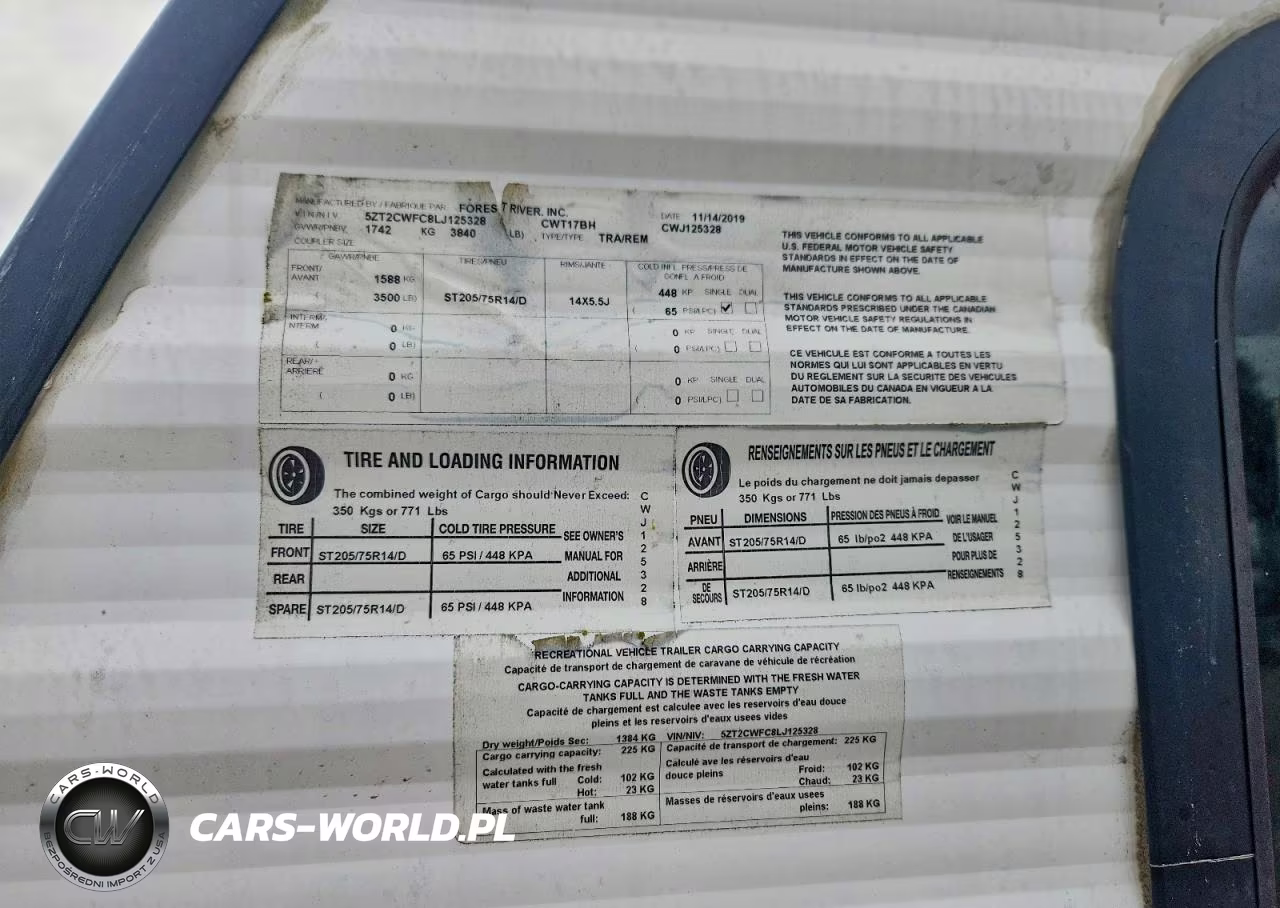 2020 Forest River Clipper Camper VIN:5ZT2CWFC8LJ125328 - 10