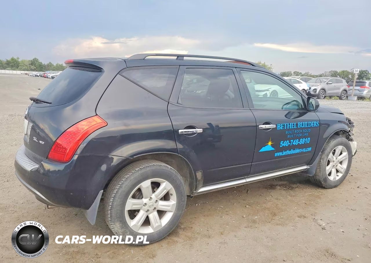 2006 Nissan Murano S VIN:JN8AZ08W86W549037 - 3