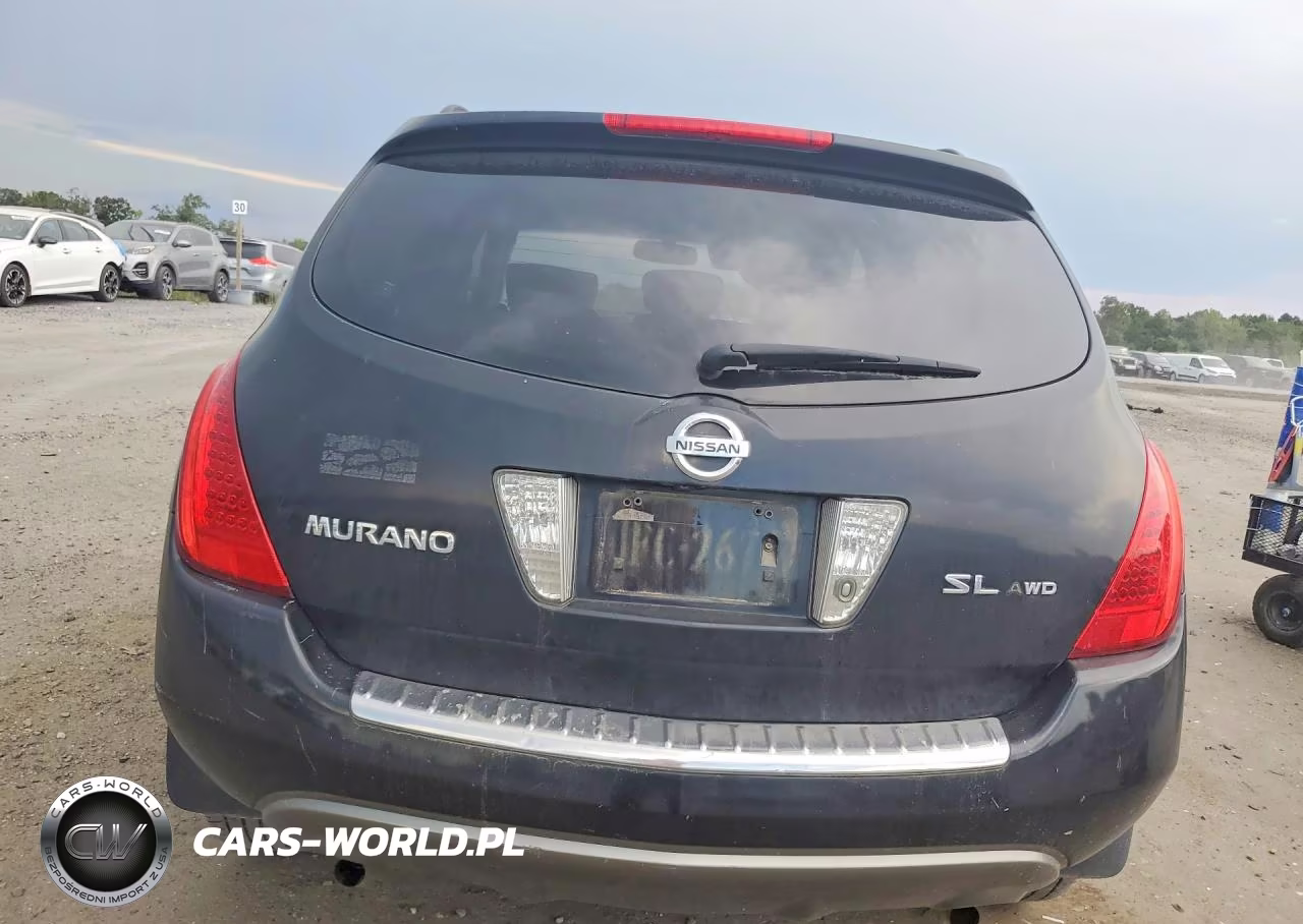 2006 Nissan Murano S VIN:JN8AZ08W86W549037 - 6