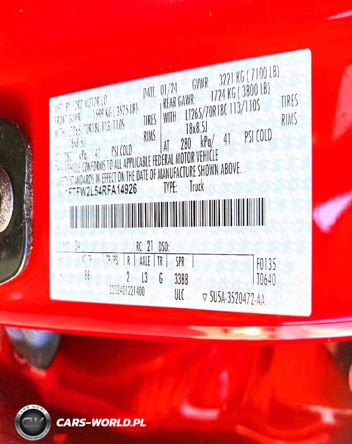 2024 Ford F150 Stx VIN:1FTFW2L54RFA14926 - 13