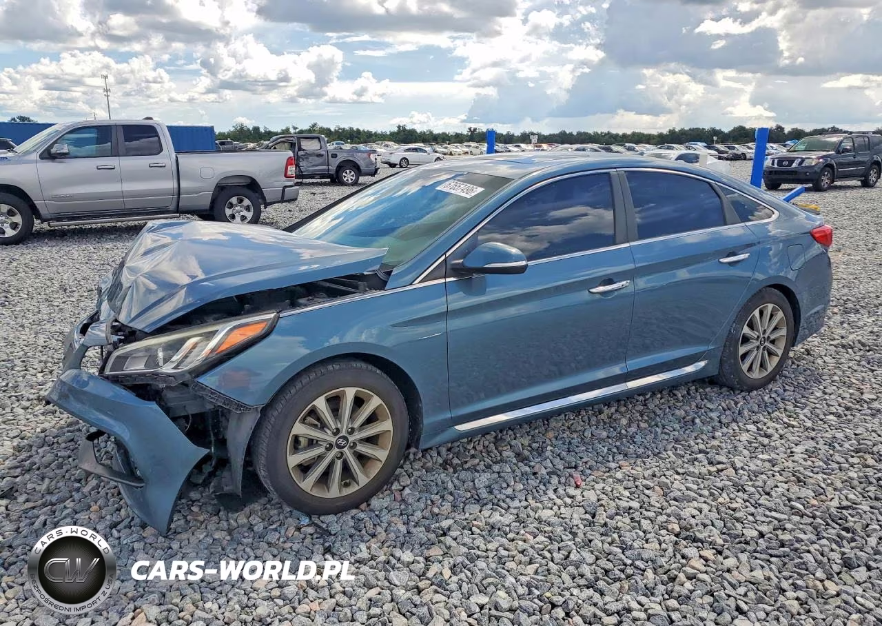 2017 Hyundai Sonata Limited VIN:5NPE34AF7HH593085 - 1
