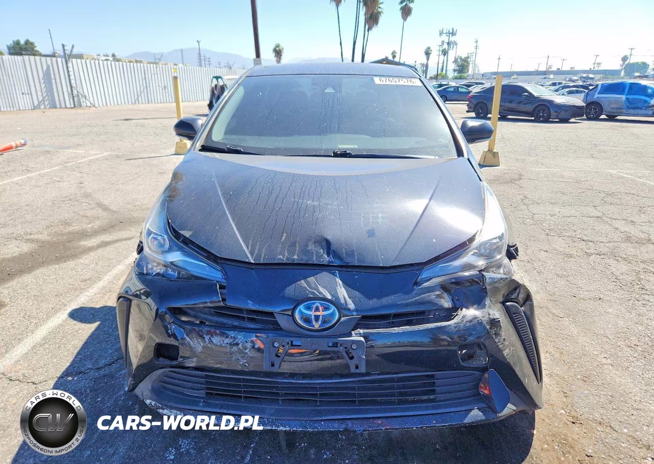 2019 Toyota Prius Xle VIN:JTDKARFU4K3073281 - 5