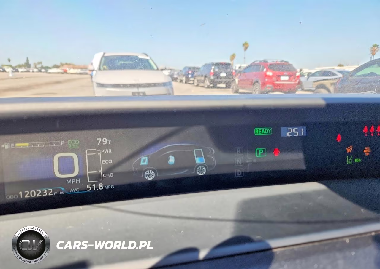 2019 Toyota Prius Xle VIN:JTDKARFU4K3073281 - 9
