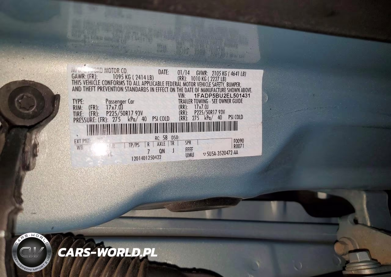 2014 Ford C-Max Sel VIN:1FADP5BU2EL501431 - 13