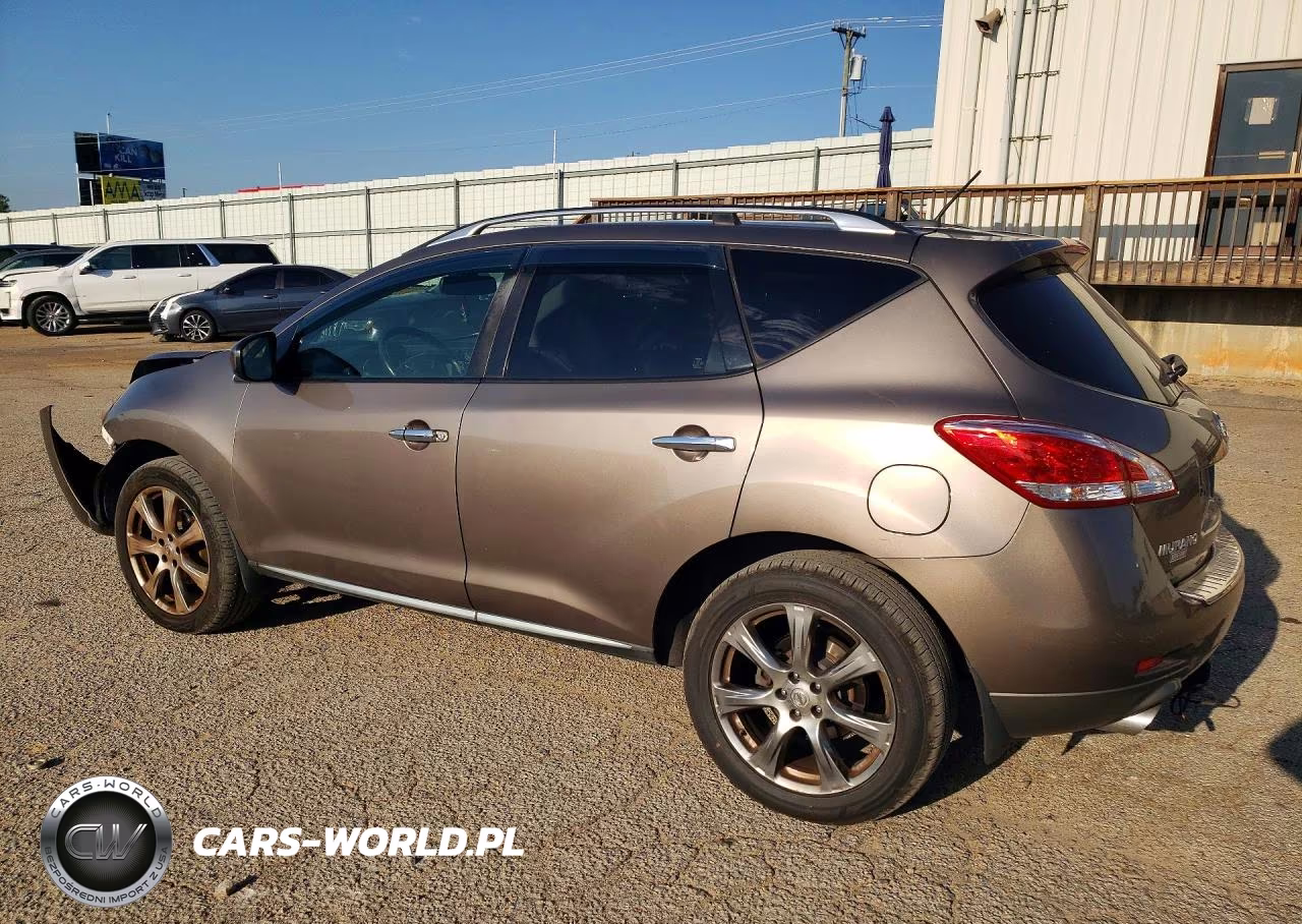 2012 Nissan Murano S VIN:JN8AZ1MW2CW219997 - 2
