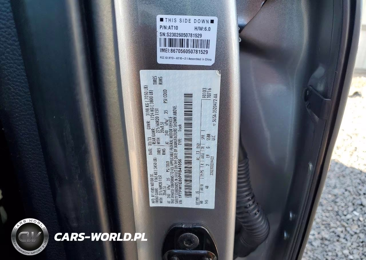 2023 Ford F150 Supercrew VIN:1FTFW1E80PFB41056 - 13