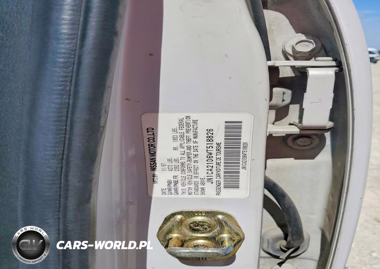 1998 Nissan Maxima Gxe VIN:JN1CA21D6WT518826 - 12
