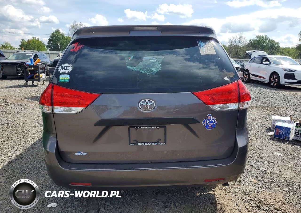 2012 Toyota Sienna Base 7-Passenger VIN:5TDZK3DCXCS273665 - 6