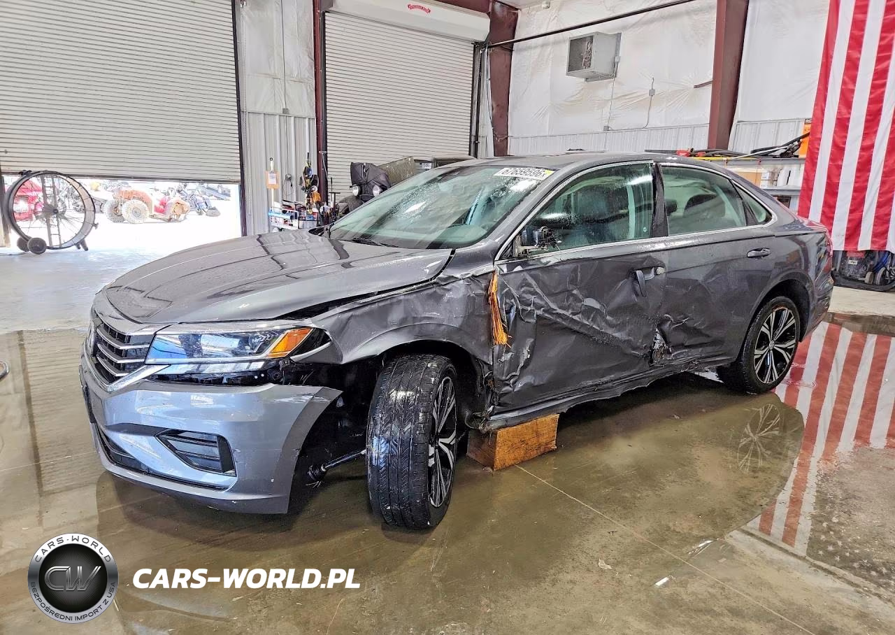 2022 Volkswagen Passat Se VIN:1VWSA7A39NC004350 - 1