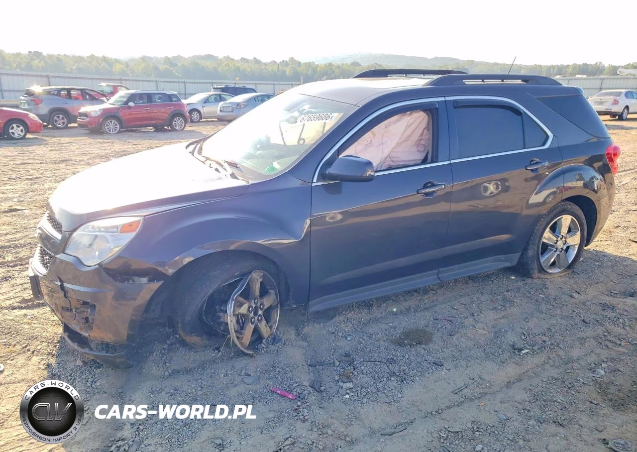 2013 Chevrolet Equinox Lt VIN:1GNFLNEK5DZ110138 - 1