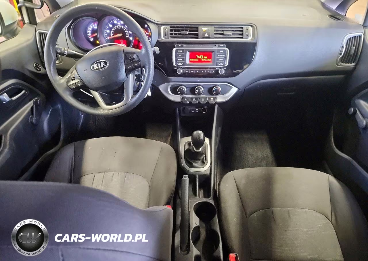 2017 Kia Rio Lx VIN:KNADM4A3XH6059911 - 8