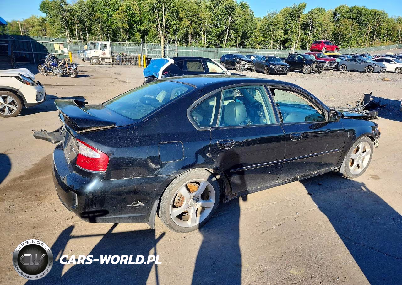 2009 Subaru Legacy 2.5I Limited VIN:4S3BL626897214937 - 3