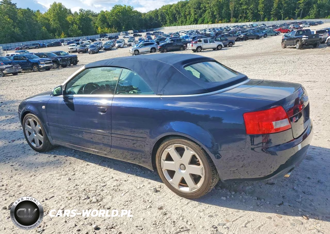 2005 Audi S4 Quattro Cabriolet VIN:WUARL48H05K901318 - 2