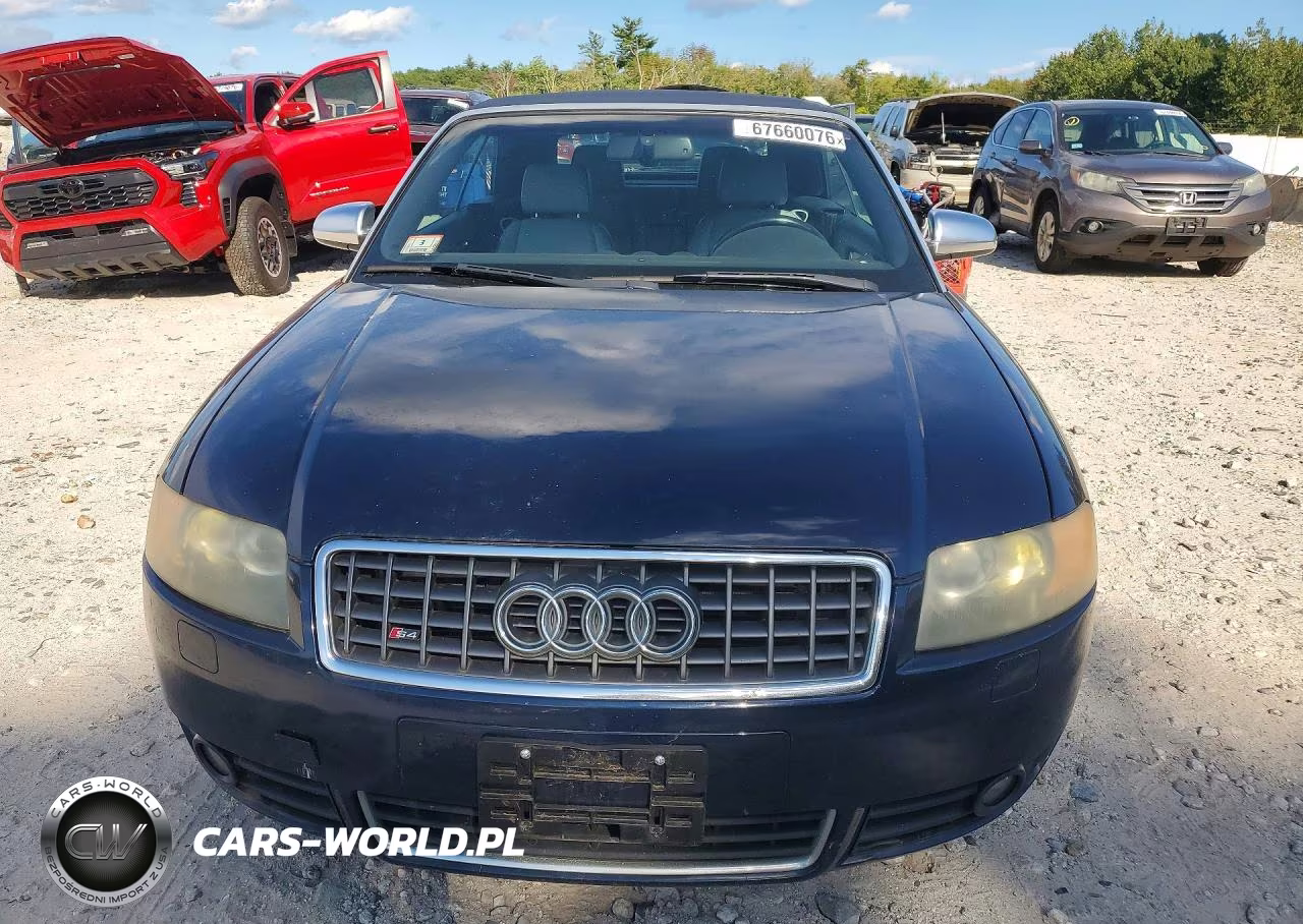 2005 Audi S4 Quattro Cabriolet VIN:WUARL48H05K901318 - 5