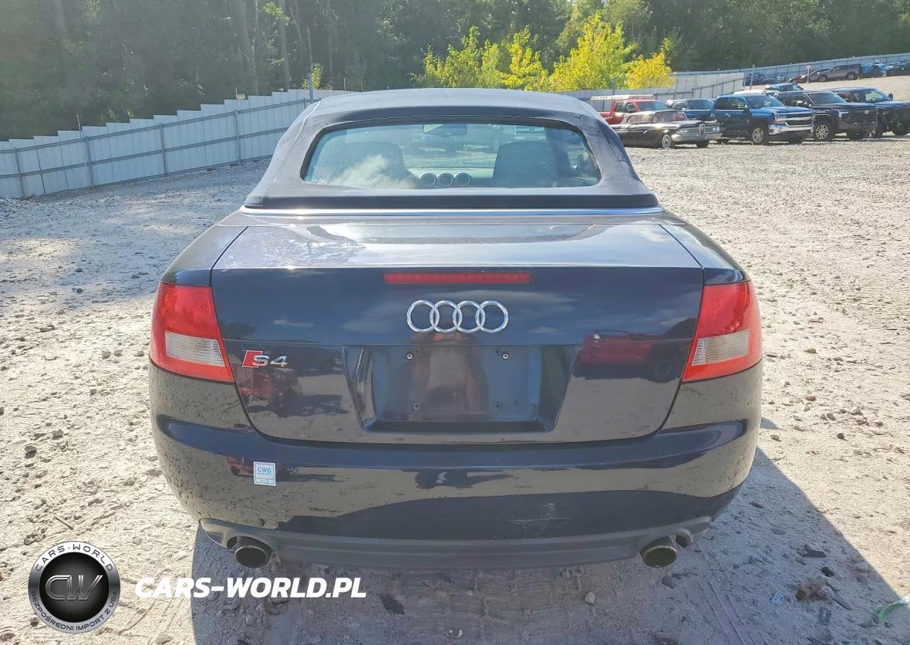 2005 Audi S4 Quattro Cabriolet VIN:WUARL48H05K901318 - 6