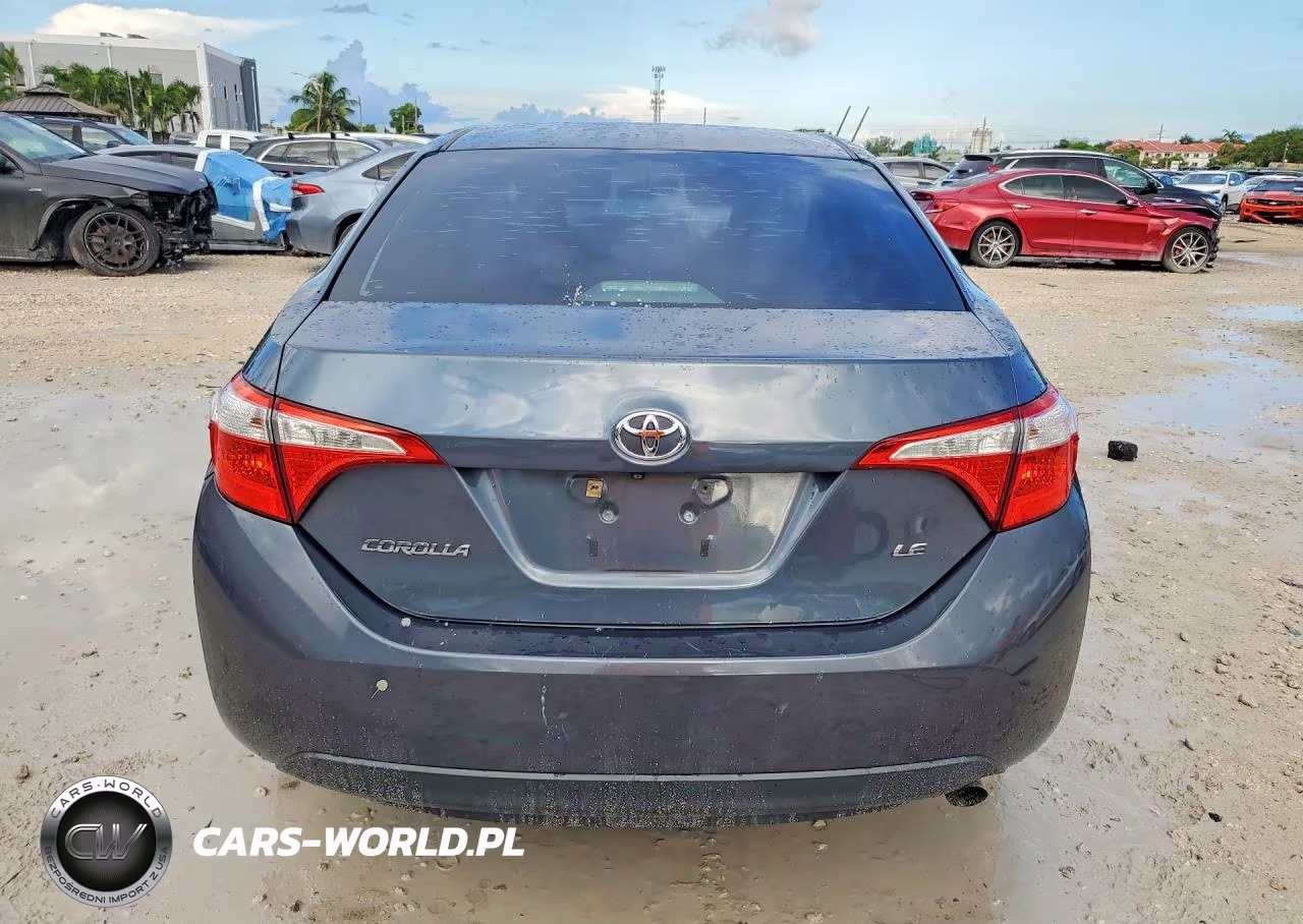 2015 Toyota Corolla Le VIN:2T1BURHE2FC456842 - 6