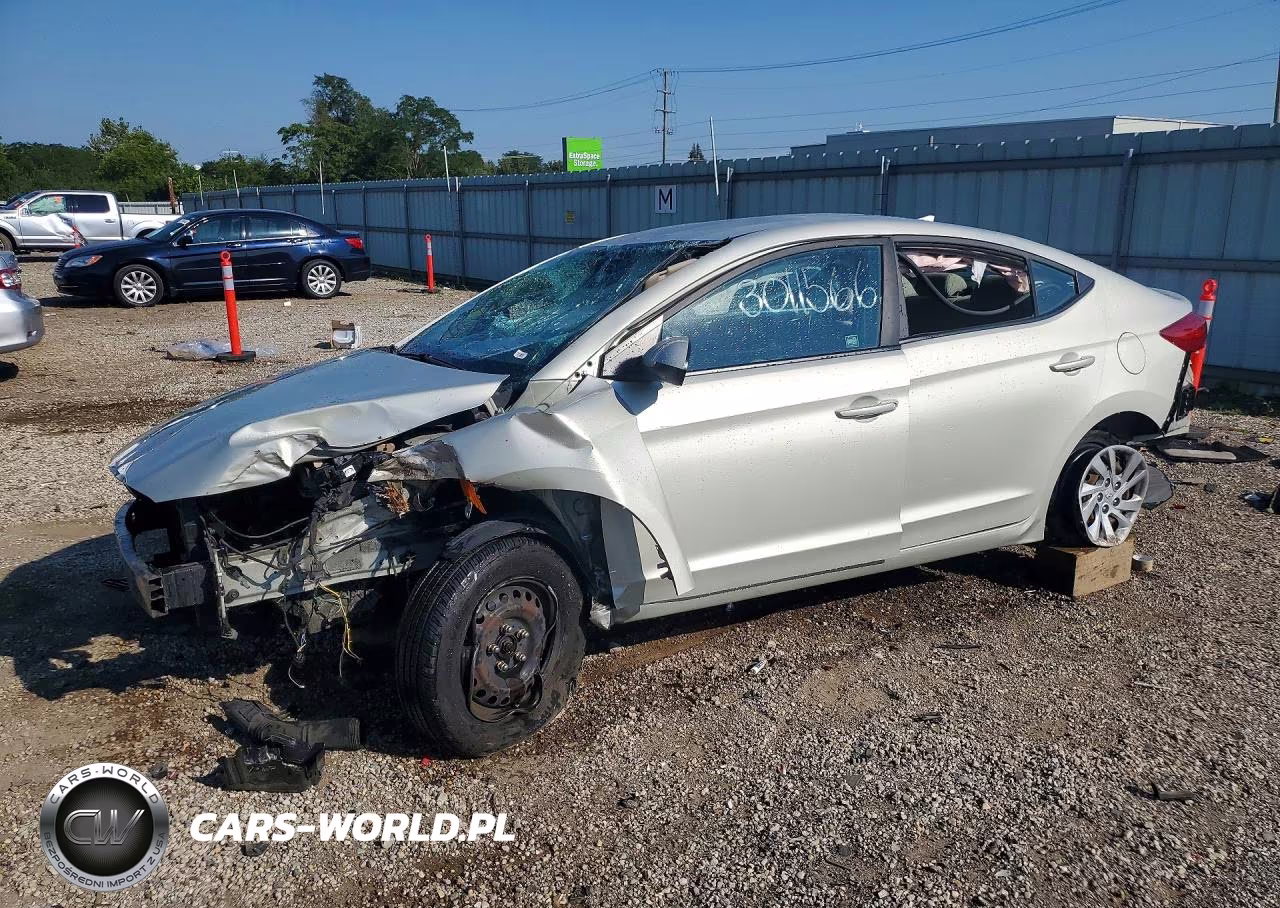 2017 Hyundai Elantra Se VIN:5NPD74LF4HH083516 - 1