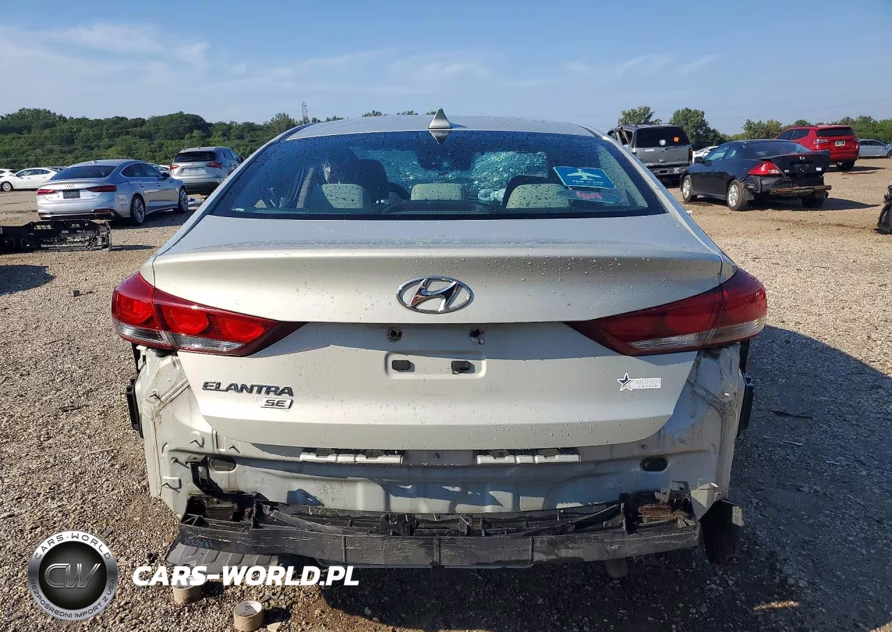 2017 Hyundai Elantra Se VIN:5NPD74LF4HH083516 - 6