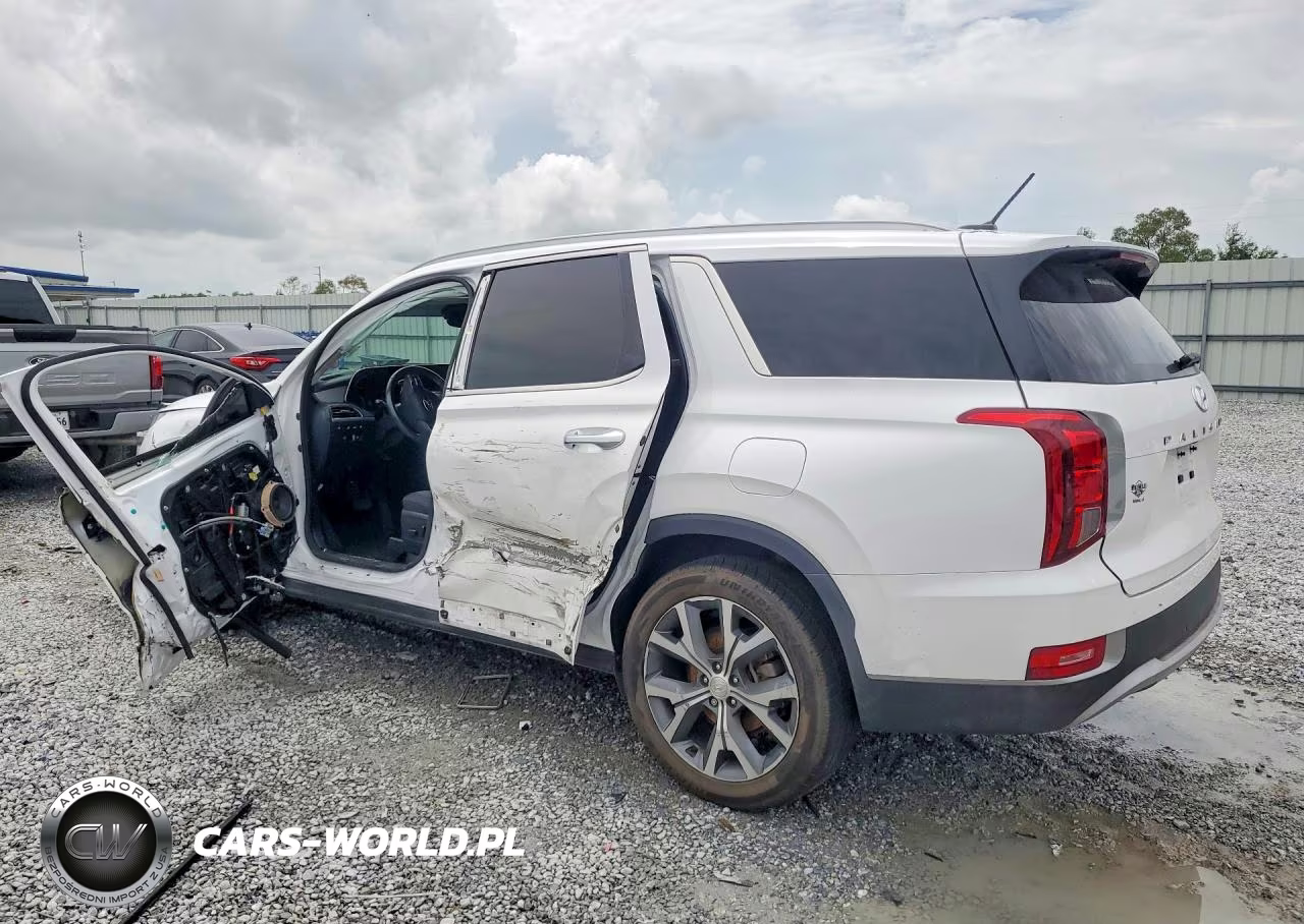 2021 Hyundai Palisade Sel VIN:KM8R34HE2MU177679 - 2