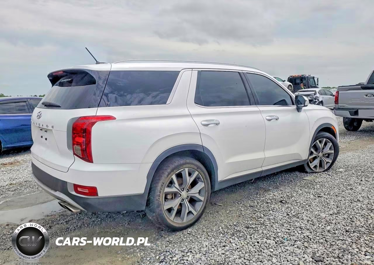 2021 Hyundai Palisade Sel VIN:KM8R34HE2MU177679 - 3
