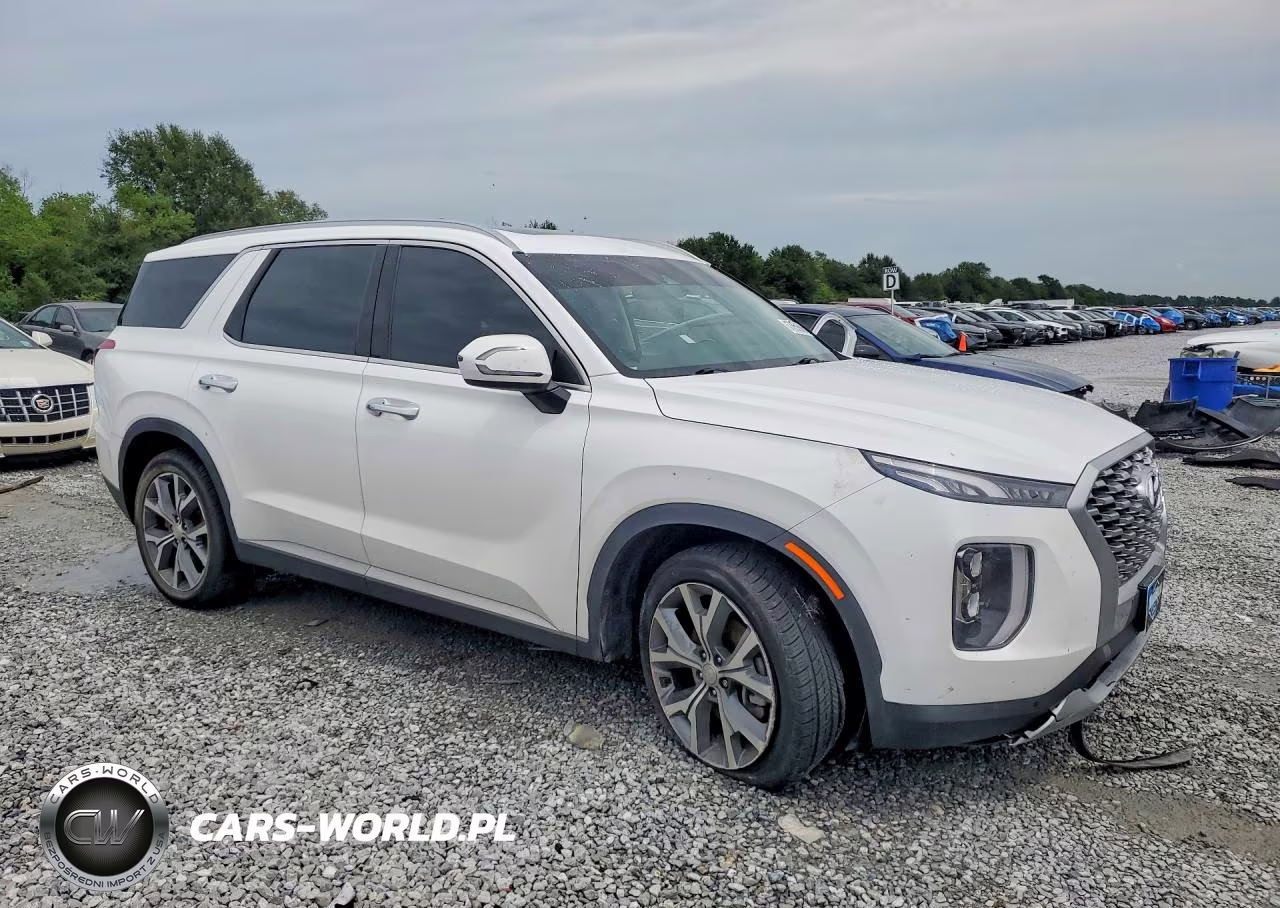 2021 Hyundai Palisade Sel VIN:KM8R34HE2MU177679 - 4