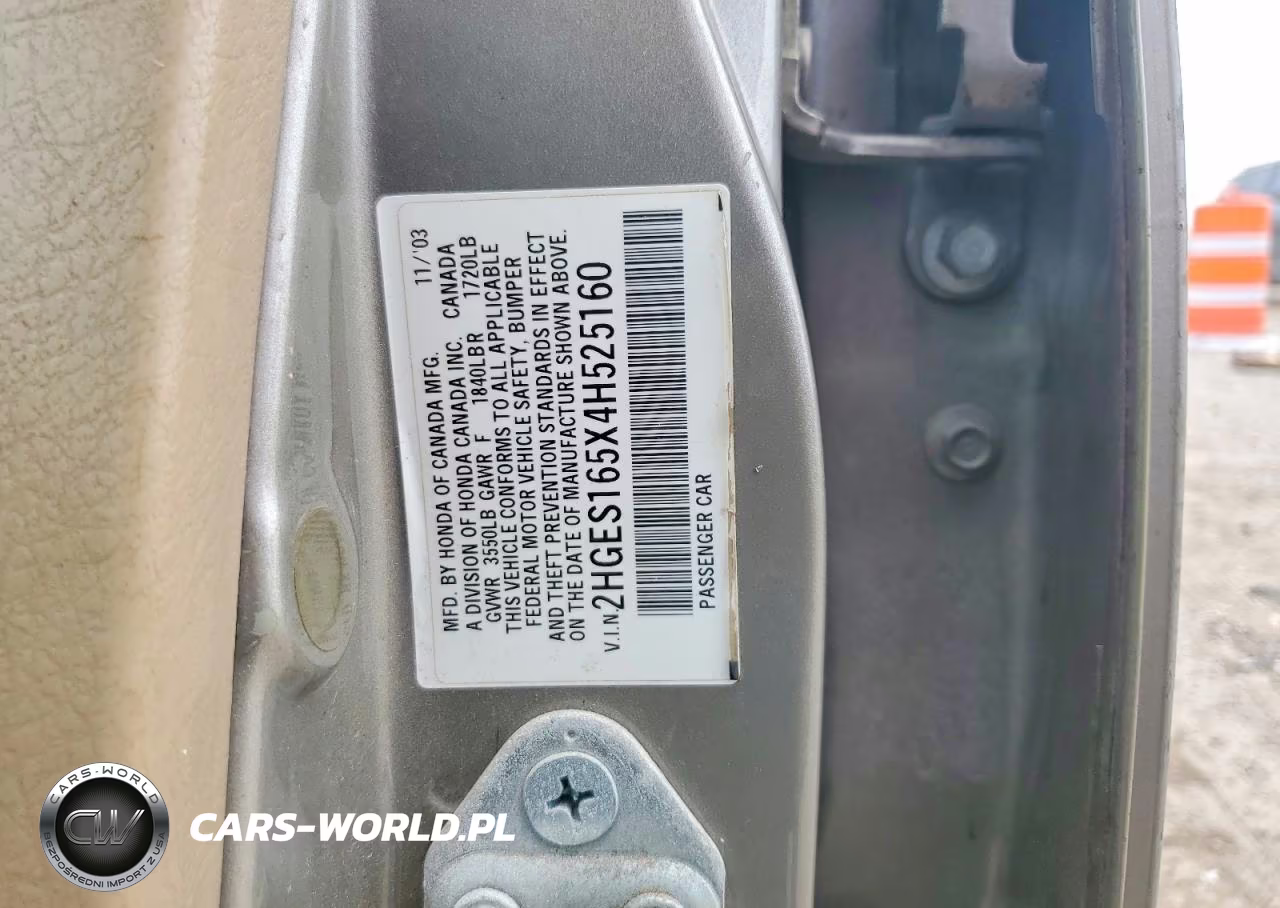 2004 Honda Civic Lx VIN:2HGES165X4H525160 - 12