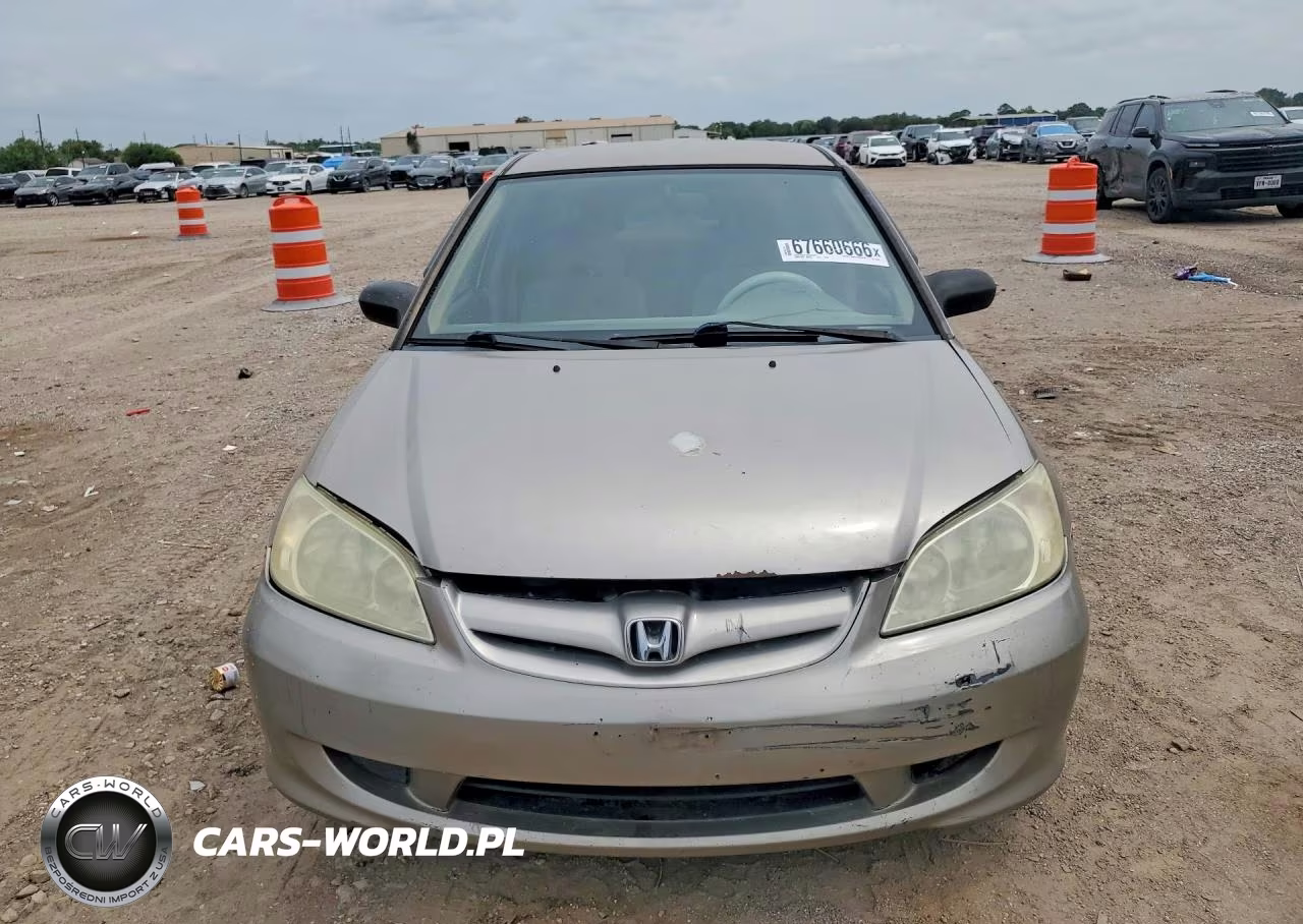 2004 Honda Civic Lx VIN:2HGES165X4H525160 - 5