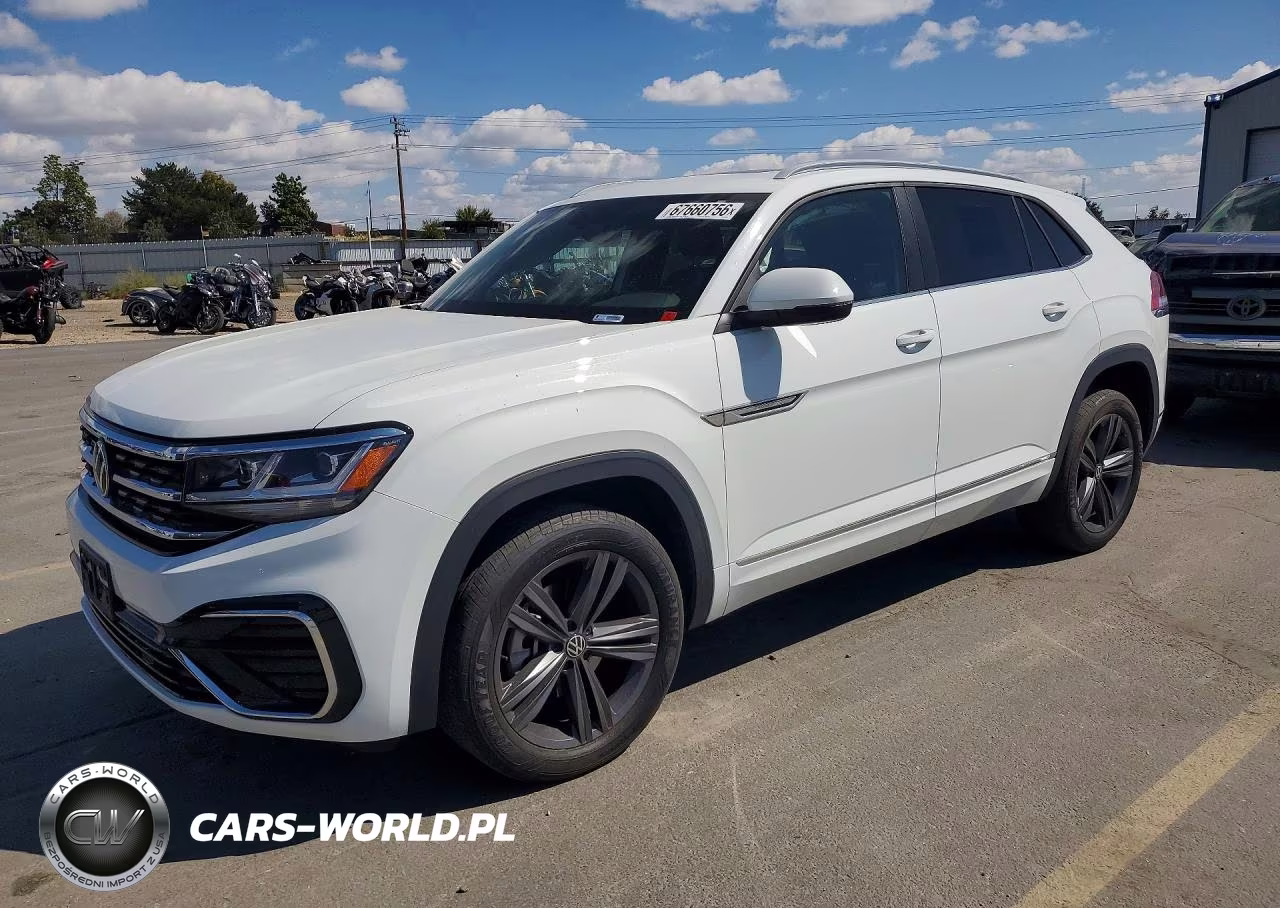 2021 Volkswagen Atlas Cross Sport Se VIN:1V2RE2CA9MC206543 - 1